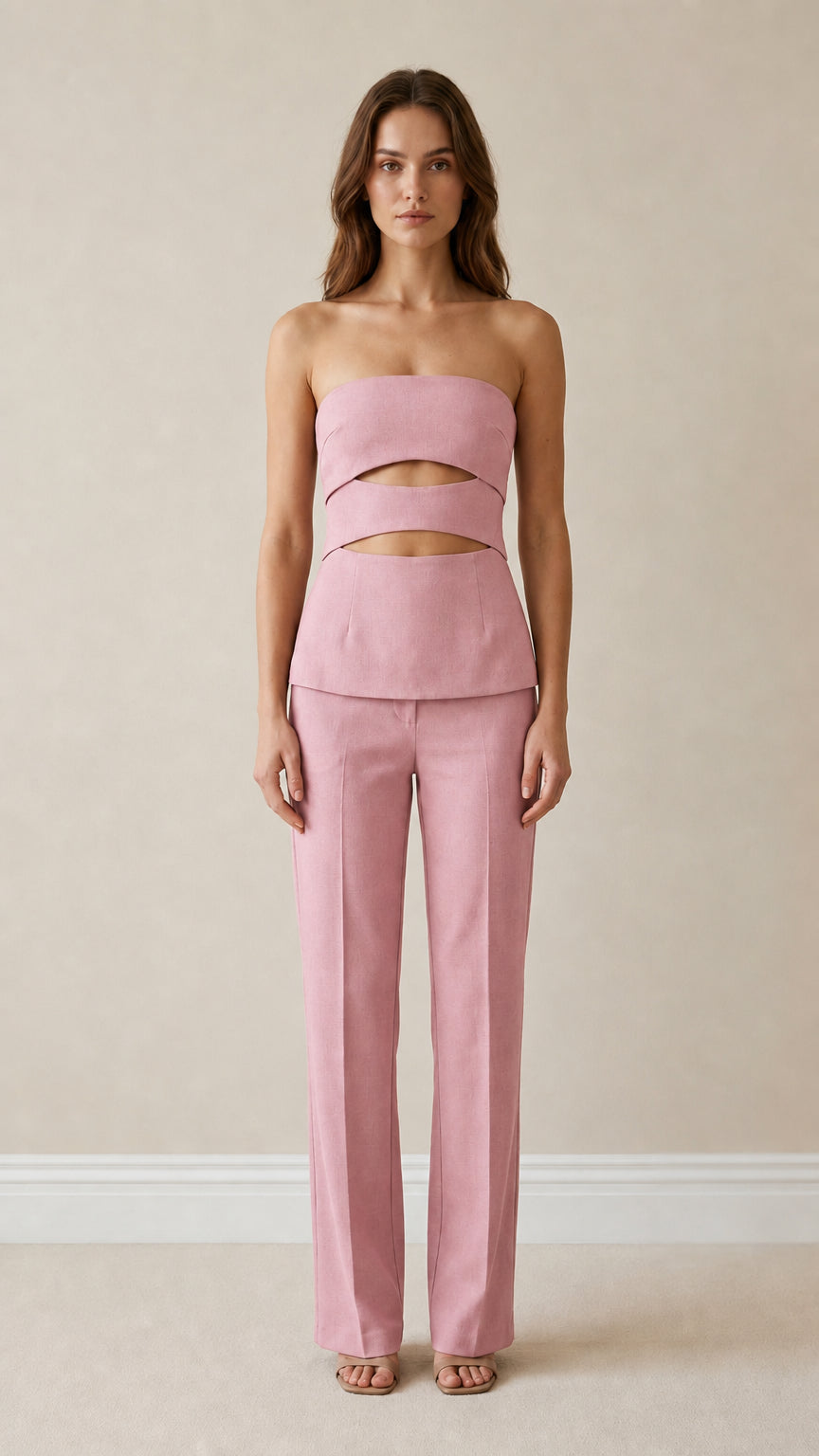 Front view of pink color variant